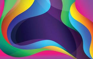 Colorful Dynamic Background vector
