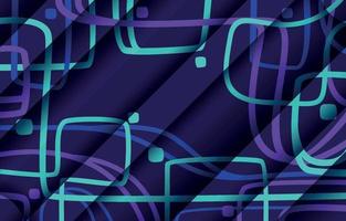 Colorful Abstract Lines And Shape Background vector