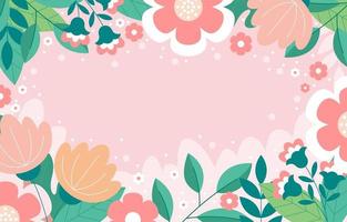 Floral Spring Background vector