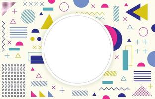 Geometric Abstract Shape Background vector