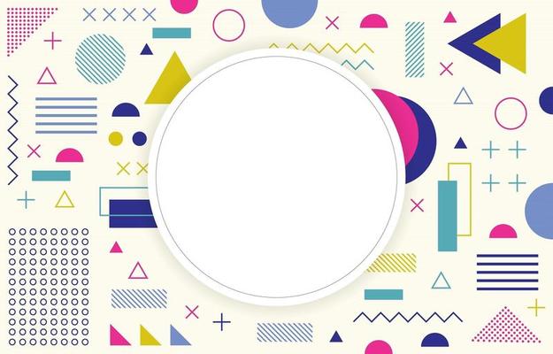 Geometric Abstract Shape Background