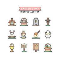Things That Are Present During Easter Day vector