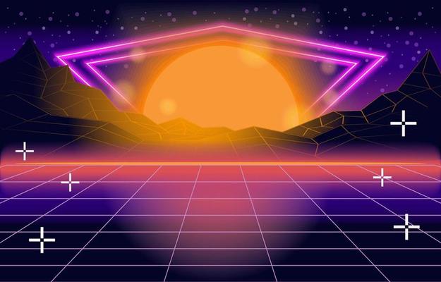 Gaming of Retro Neon