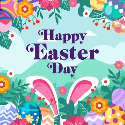 Happy Easter Illustration
