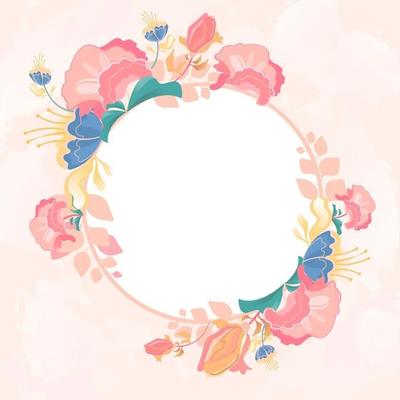 Beautiful Pink Flower Background