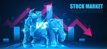Stock market concept vector