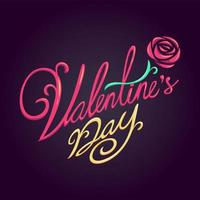 Happy Valentines Day Banner vector
