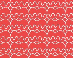 Vector texture background, seamless pattern. Hand drawn, red, white colors.