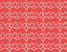 Vector texture background, seamless pattern. Hand drawn, red, white colors.