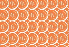 Vector texture background, seamless pattern. Hand drawn, orange, whitre colors.