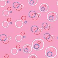 Vector seamless texture background pattern. Hand drawn, pink, blue, red, white colors.