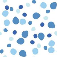 Vector seamless texture background pattern. Hand drawn, blue, white colors.