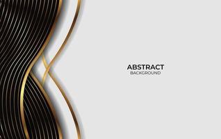 Luxury Background Design Gold Style vector