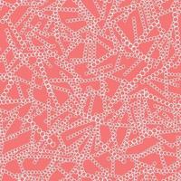 Vector seamless texture background pattern. Hand drawn, red, white colors.