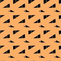 Vector seamless texture background pattern. Hand drawn, orange, black colors.