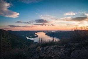 Sunset view from Angels Rest photo