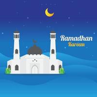 fondo de ramadhan kareem vector