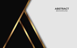 Luxury Background With Gold Line Design vector
