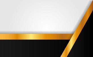 Elegant Presentation Gold And Black Background vector