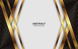 Presentation luxury Gold Background vector