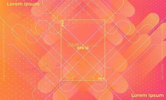 Minimalist modern abstract background with geometric shapes and lines vector