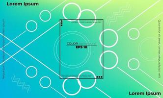 Fondo abstracto moderno con formas geométricas y líneas, aplicable para tarjetas de regalo, póster en la plantilla de póster de pared, página de destino, ui, ux, coverbook, baner, publicación en redes sociales, vector