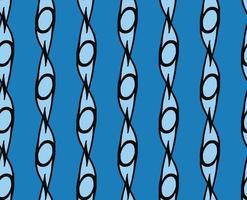 Vector texture background, seamless pattern. Hand drawn, blue, black colors.