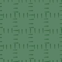 Vector seamless texture background pattern. Hand drawn, green colors.