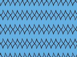 Vector texture background, seamless pattern. Hand drawn, blue, black colors.
