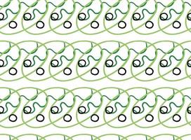 Vector texture background, seamless pattern. Hand drawn, green, black, white colors.
