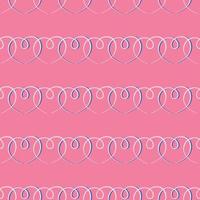 Vector seamless texture background pattern. Hand drawn, pink, blue colors.