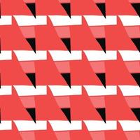 Vector seamless texture background pattern. Hand drawn, red, black, white colors.
