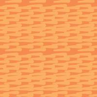 Vector seamless texture background pattern. Hand drawn, orange colors.