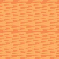 Vector seamless texture background pattern. Hand drawn, orange colors.