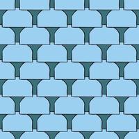 Vector seamless texture background pattern. Hand drawn, blue, black colors.