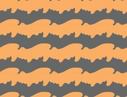 Vector texture background, seamless pattern. Hand drawn, orange, grey colors.