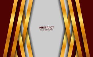 Design Red And Gold Luxury Background vector