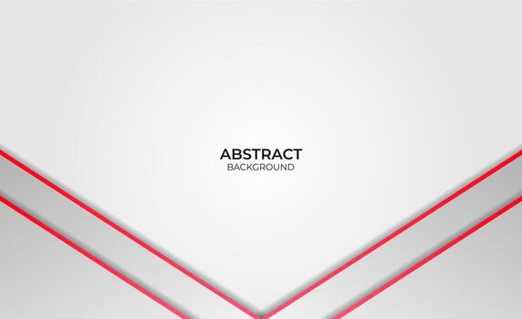 diseño abstracto rojo y blanco vector
