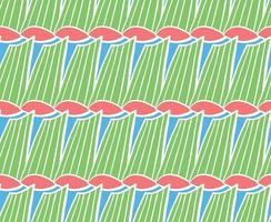 Vector texture background, seamless pattern. Hand drawn, green, blue, red, white colors.