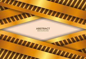 Abstract Background Design Brown And Gold Style vector