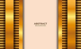 Abstract Background Design Brown And Gold vector