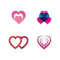 Heart Logo Template vector