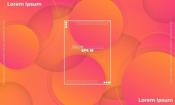 patrón de color fluido abstracto de fondo degradado líquido de color neón vector