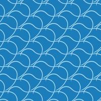 Vector seamless texture background pattern. Hand drawn, blue colors.