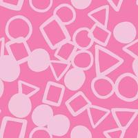 Vector seamless texture background pattern. Hand drawn, pink colors.