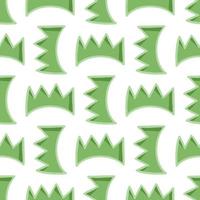 Vector seamless texture background pattern. Hand drawn, green, white colors.
