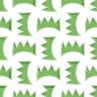 Vector seamless texture background pattern. Hand drawn, green, white colors.