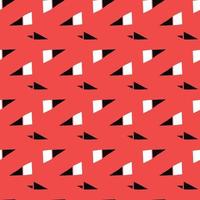 Vector seamless texture background pattern. Hand drawn, red, white, black colors.