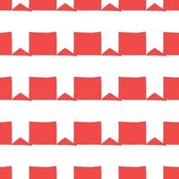 Vector seamless texture background pattern. Hand drawn, red, white colors.