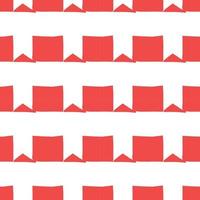 Vector seamless texture background pattern. Hand drawn, red, white colors.